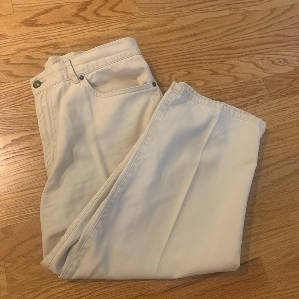 Lauren Jeans Co./ Ralph Lauren Khaki Capris- Size 14